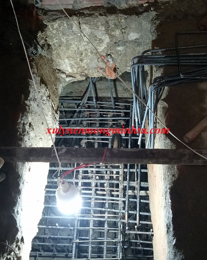 GIA CỐ MÓNG - CHỐNG NGHIÊNG NHÀ