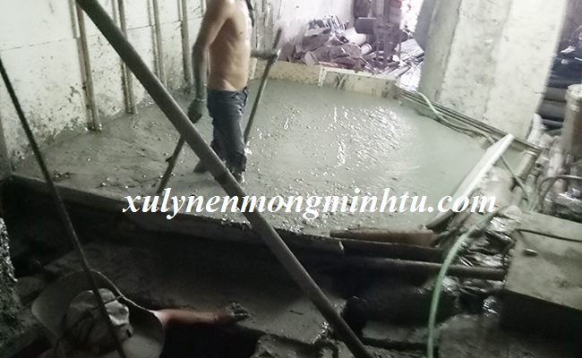 Bơm Vãi Xử Lý & gia cường móng